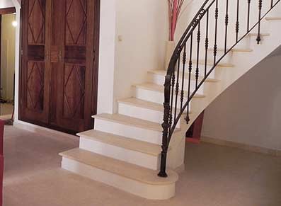 Escalier pierre ou marbre sur mesure